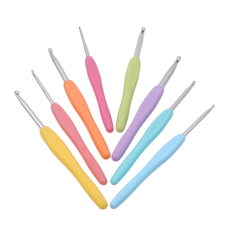 28 stks/partij DIY Haaknaalden Garen Breien Naalden Naaien Gereedschap Set 8 STUKS Haaknaalden Garen & Opbergtas Ambachten breien Tools