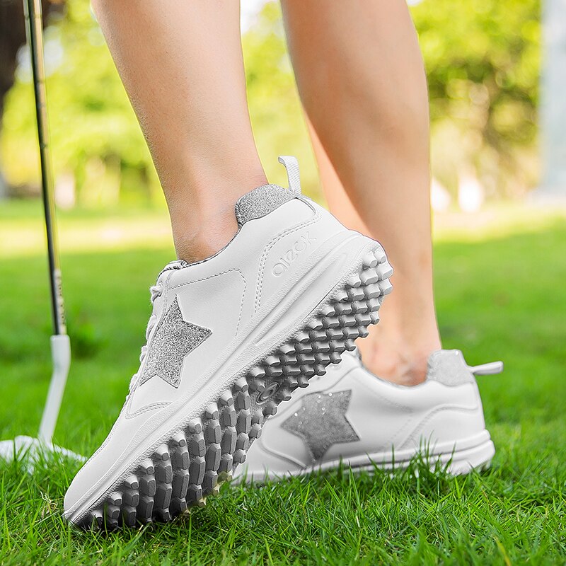 Dames golfschoenen witte waterdichte golfschoenen dames jogging wandelschoenen golfschoenen dames sneakers