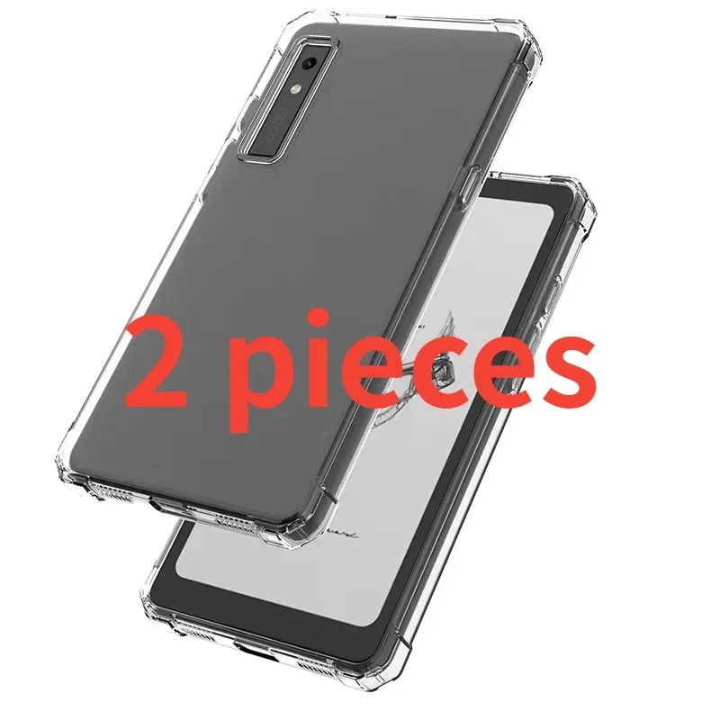 Til funda onyx boox palma 2 6.13 " tpu-deksel kant 3 gjennomsiktig bakdeksel med 4 støtsikre kollisjonsputer: Fjorten / kaki