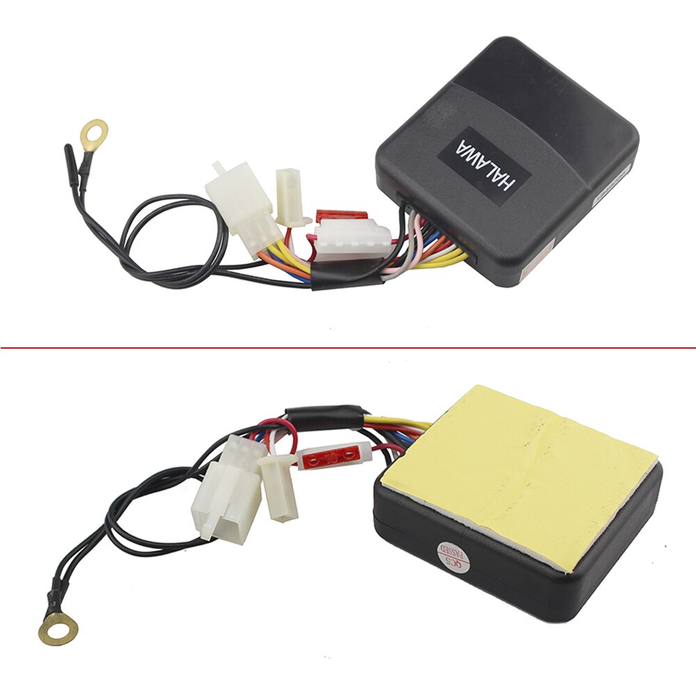 Motorcycle Bike Scooter Alarm System Theft Protection Remote Engine Start Anti-theft Device Adjustable Shock Sensor 12V Siren