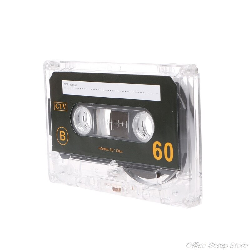 Standaard Cassette Leeg Tape Lege 60 Minuten Audio Opname Voor Spraak Muziekspeler M03 21