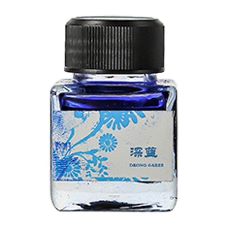 25ml Bottled Glass Smooth Writing Fountain Pen Ink Refill School Student Stationery Office Supplies,11 Colors for Choices: 2