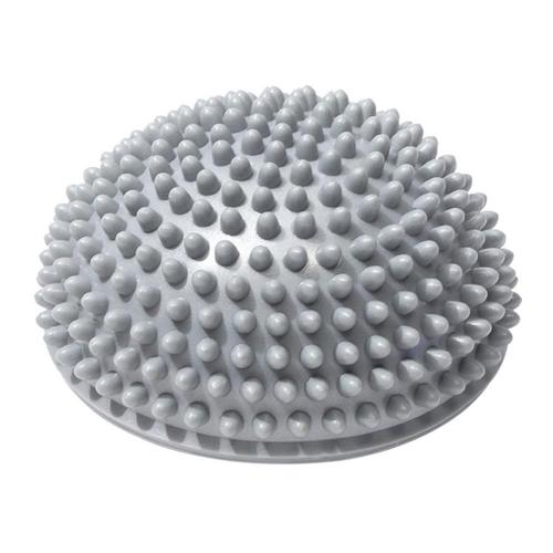 Boule de Massage de Yoga, demi-boule, exercice musculaire du pied, libération du Stress, Fitness, accessoires d'entraînement de santé: Gray