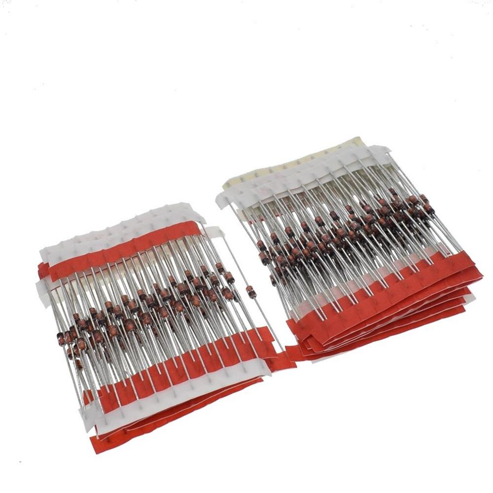 1 Set 1W 3V To 33V 250 Units 25 Values 1W Zener Assorted Diode Set Assorted 1W Zener Diode Package 20 Each