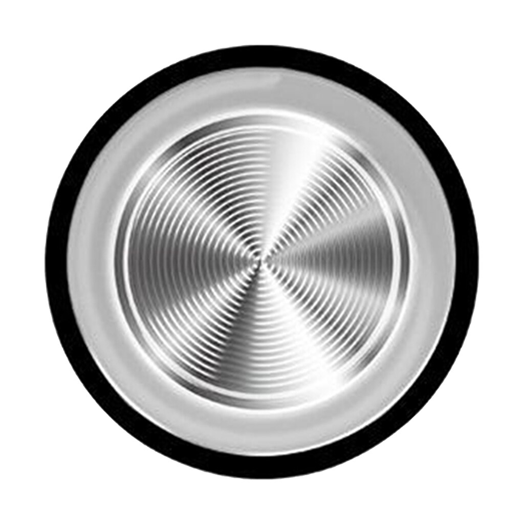 Round Game Joystick Touch Screen Thumb Controller Button for Smart Phone: Black