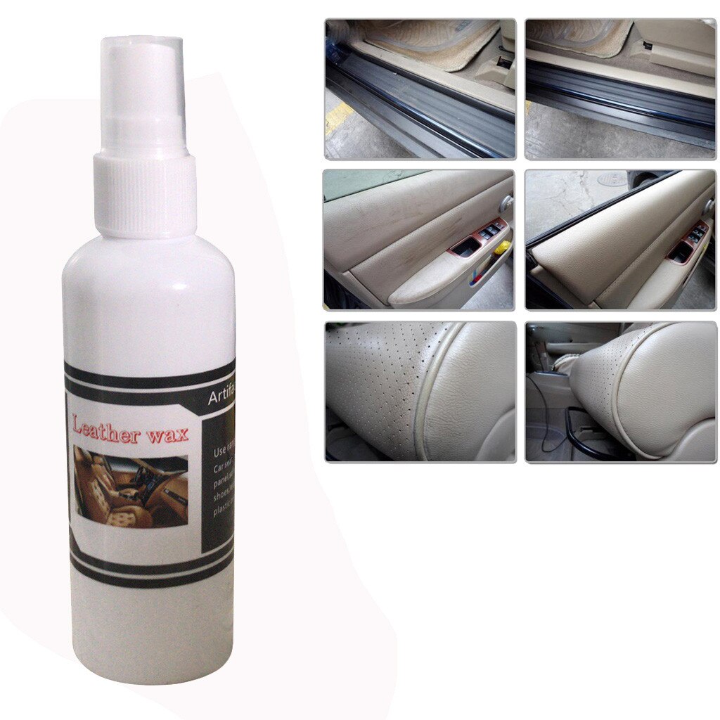 100ml graffi per auto riparazione lucidatura liquido cura del veicolo interni lucidatura cera sedile in pelle divano pannello cruscotto pneumatico Cleane