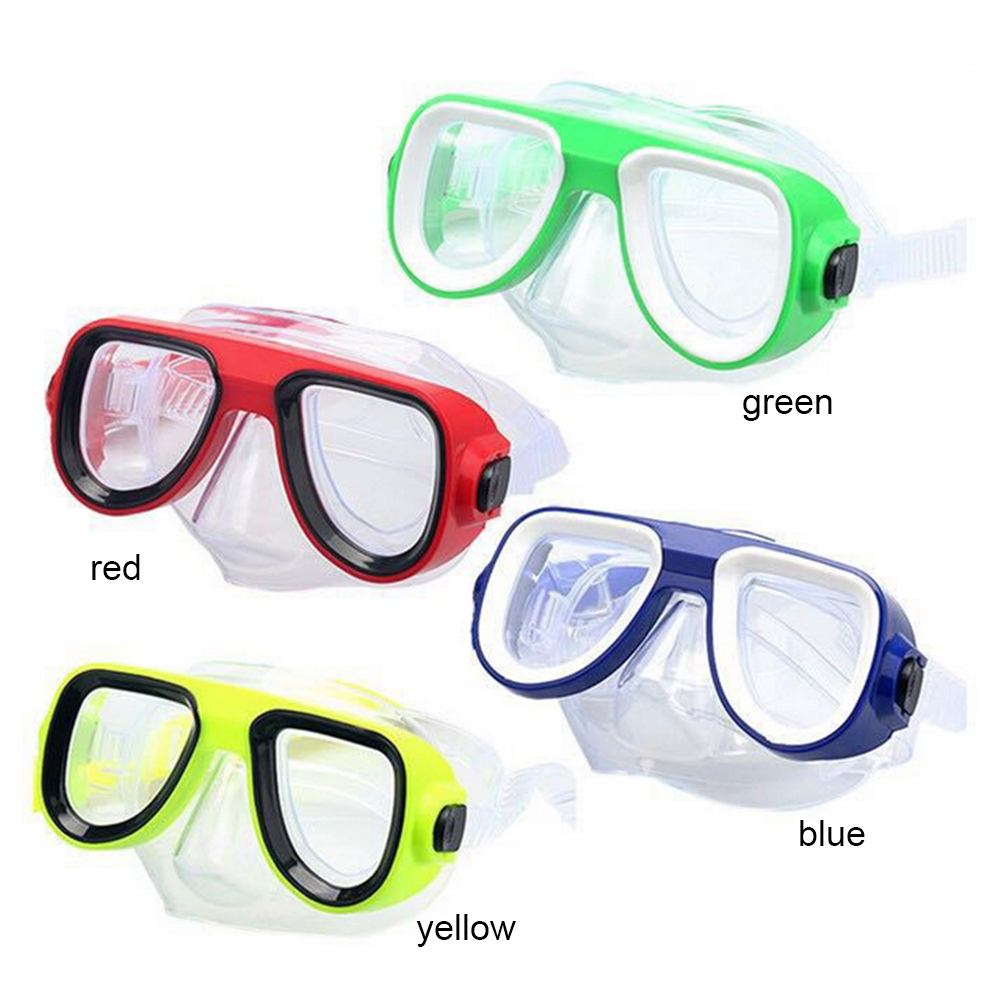 children's silicone diving goggles soft and comfortable HD anti-fog mirror children's water toys