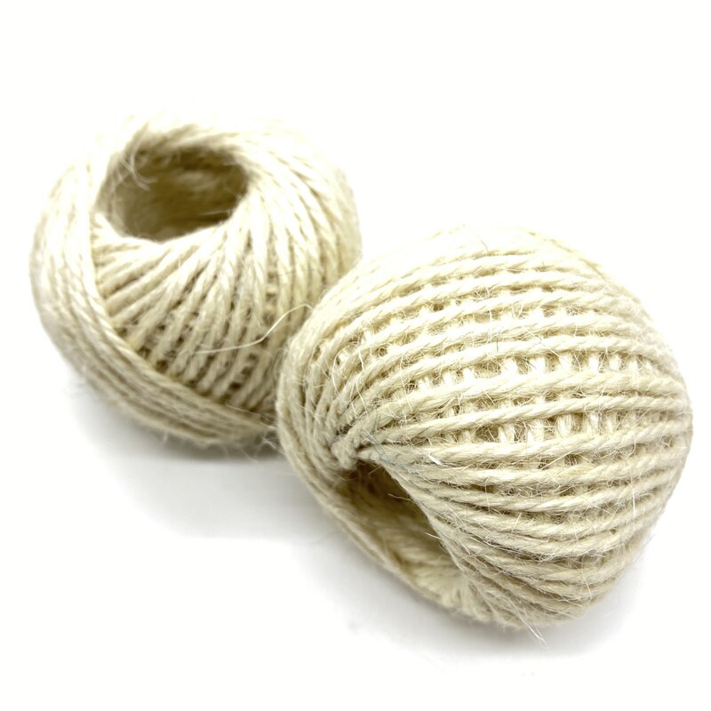 25Meter/roll Natural Hessian Burlap Jute Twine Rope for Wedding Party Decor Ribbon for DIY Party Craft Decorations: 01