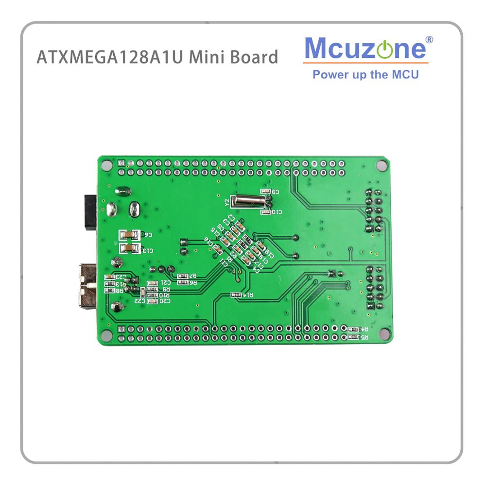 ATxmega128A1U Mini Board, 12Bit Adc Dac, 8Uart, Usb Apparaat, Jtag Pdi, usb Bootloader Voorgeladen XMEGA128A1 U 128A1U Avr Atmel