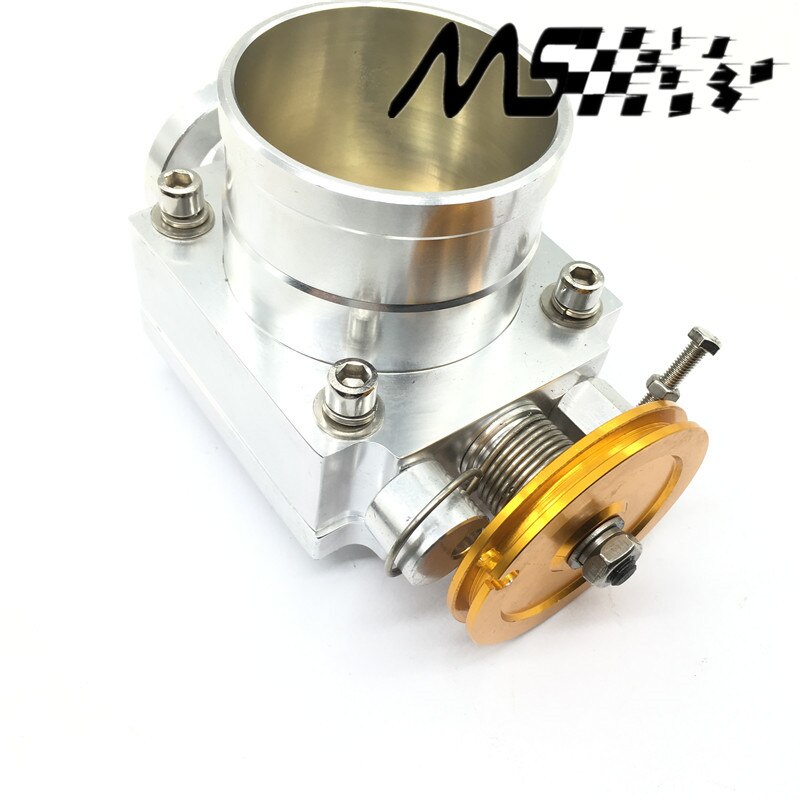 100MM Throttle Body Performance Intake Manifold Billet Aluminum High Flow