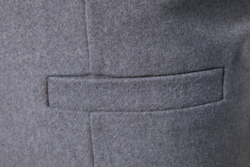 Woolen Suit Vest Men Single Breasted Wool Vest Waistcoat Mens Slim Wedding Business Tuxedo Vests Gilet Homme