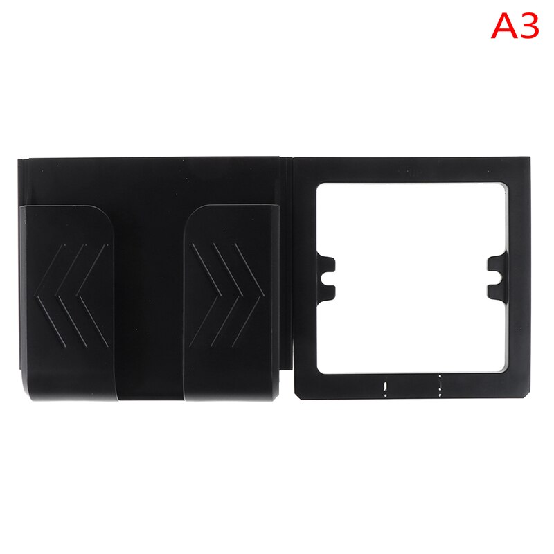 Multifunction Home Mobile Wall Mount Stand Adhesive Durable Socket Phone Charging Holder Bracket Shelf Practical Hotel Universal: A3