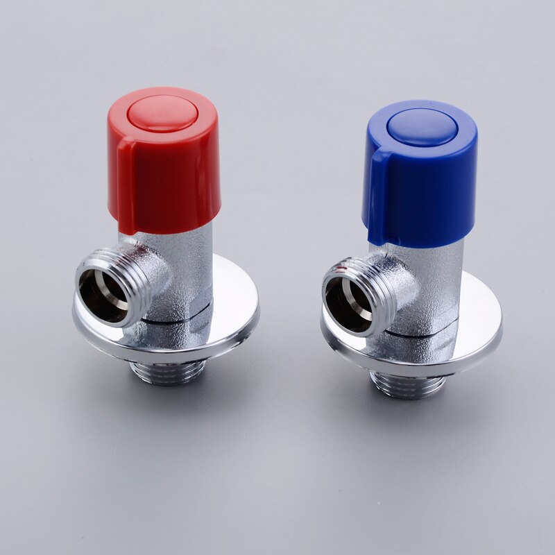 Bathroom Angle Valve Angle Stop Valve Solid Brass Plumbing Shut Off Valve for Home Bathroom Toilet Kitchen Sink Accessories