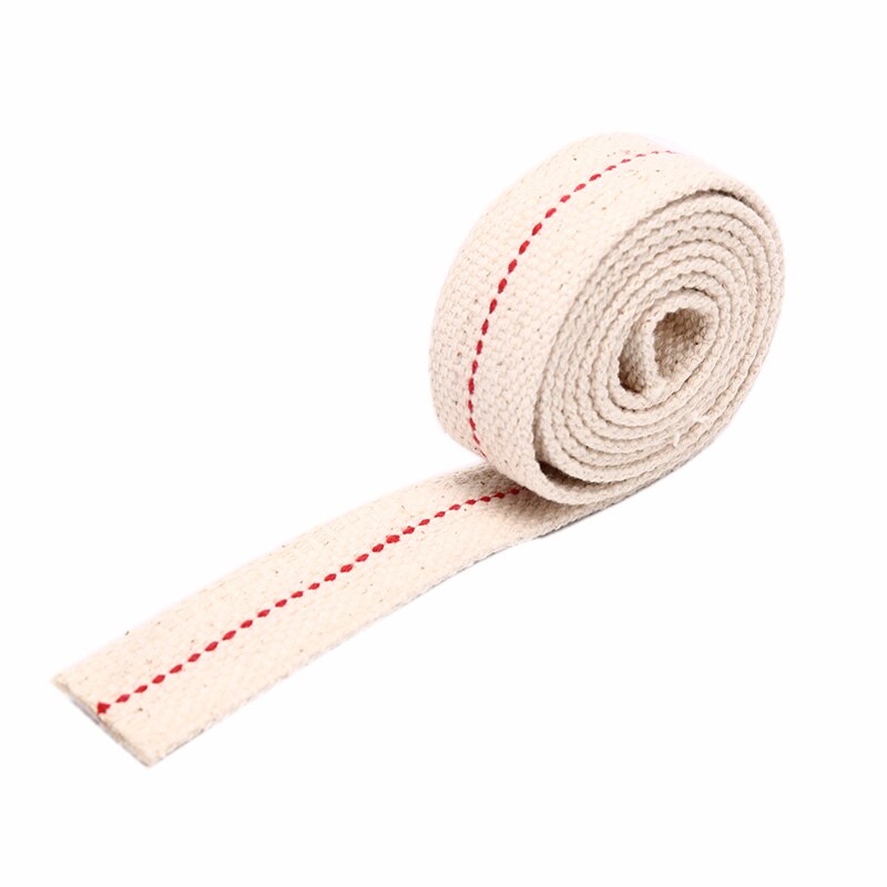1M Sterke Platte Katoenen Lont Core Voor Kerosine Brander Kachel Verlichting Olie Lantaarn Olielamp Lont Roll Maken Diy accessoire