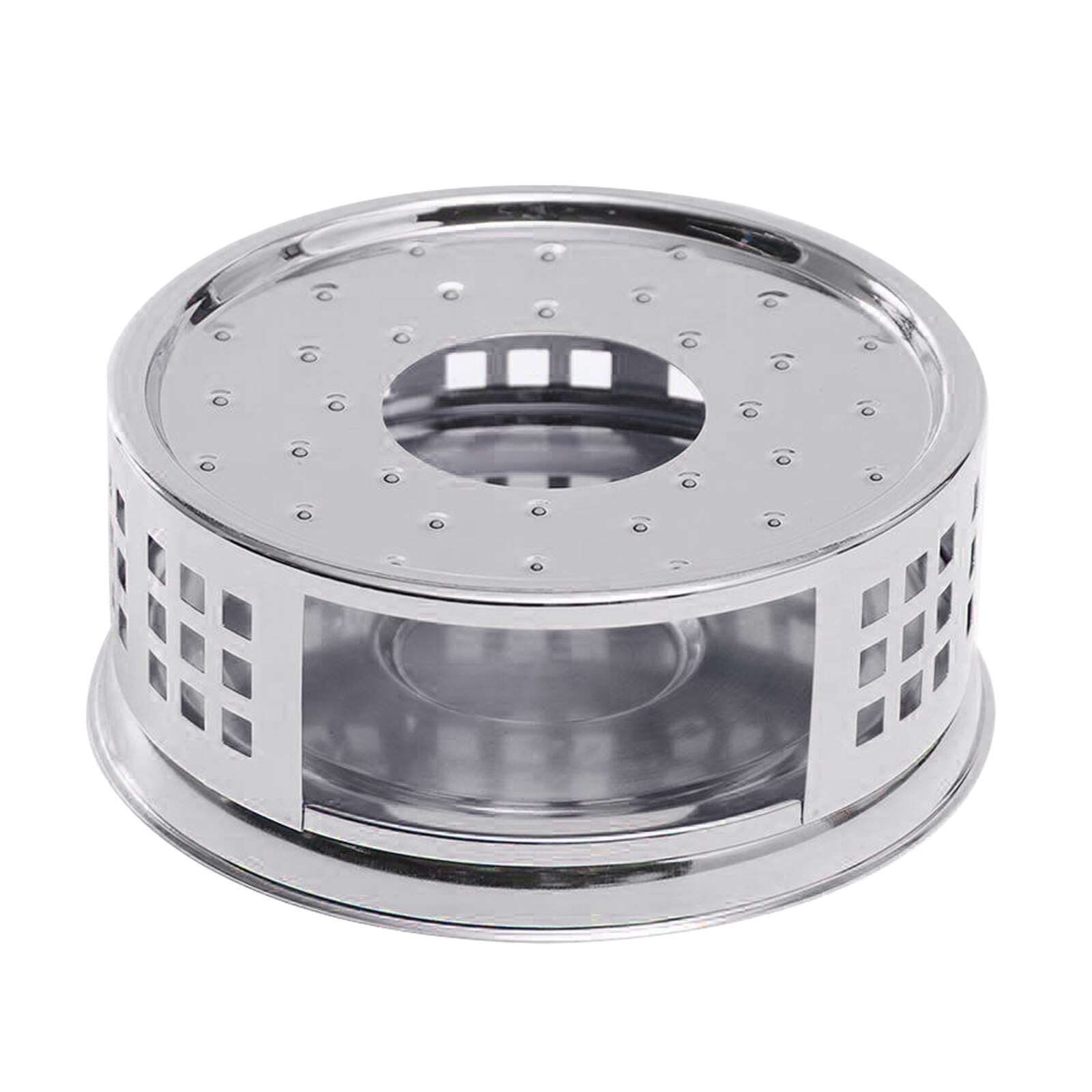 Backpackers Solid Alcohol Stove, Outdoor Spirit Burner Camping Cooker Cooking Silver