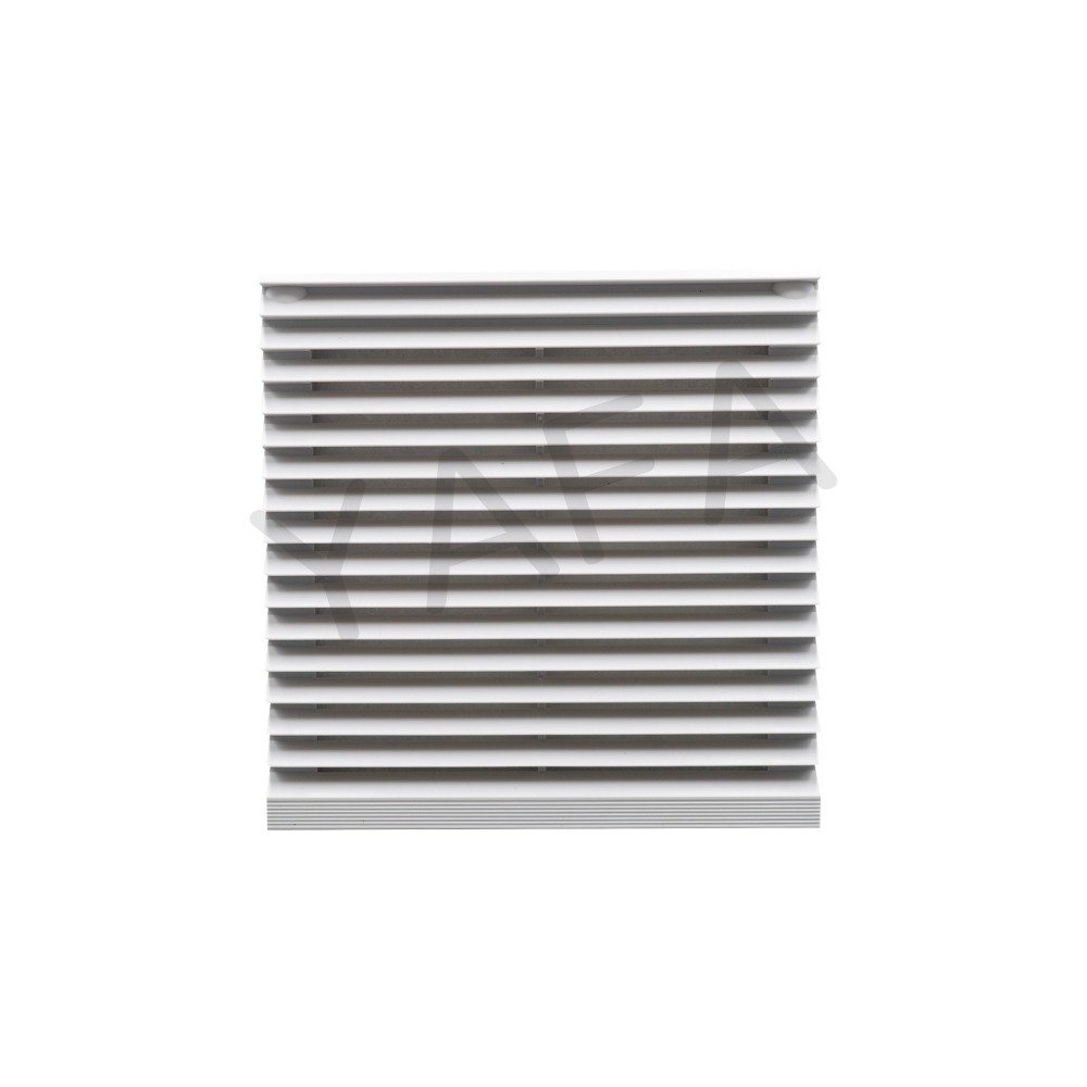 204*204*28 mm Cabinet Ventilation Filter Set Shutters Cover Fan Waterproof Grille Louvers Blower Exhaust FK9804 Filter