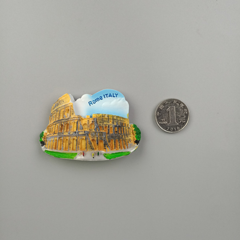 World Fridge Magnet Fridge Magnets Venice Milan Italy Rome Florence Fridge Magnet Sticker World Travel Souvenir Magnetic: Irregular Colosseum