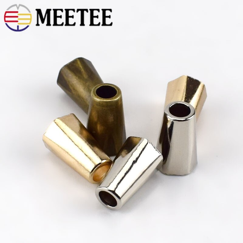 200 stk metallsnor lås stopper spenne lue tau snor ende jakke stropp dekorasjon gjør det selv sy joggebukser klestilbehør  ds003