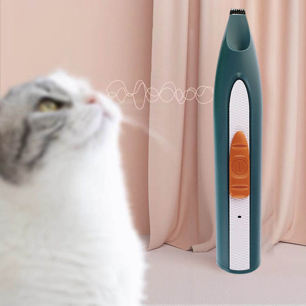400mAh Mini Hund Katze Haar Schermaschinen USB Rechargable Trimmer Rasierer Geräuscharm Werkzeug für Zehen Pfote Pads