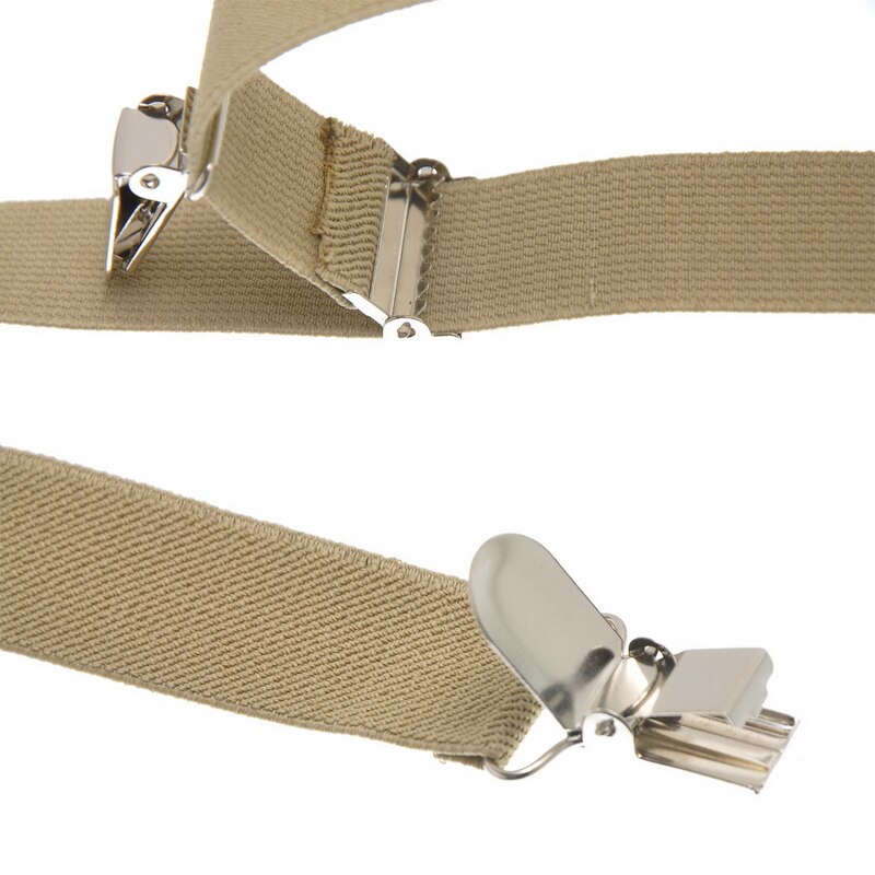 Tirantes para adulto elásticos ajustables correas Unisex para mujer Y hombre tirantes elásticos con Clip en forma de 3 Pantalones