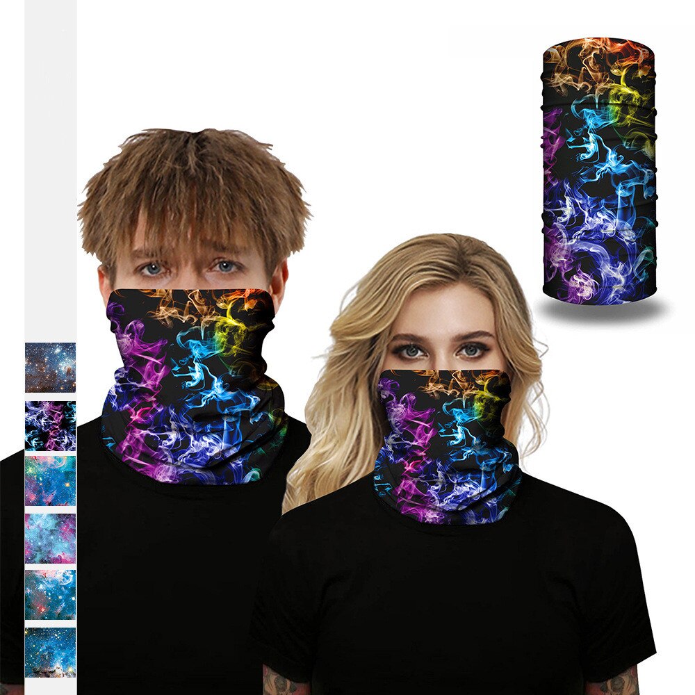 Polyester Hoofdband Star Digital Printing Outdoor Fietsen Masker Magic Sjaal Multifunctionele Sjaal Gezicht Handdoeken