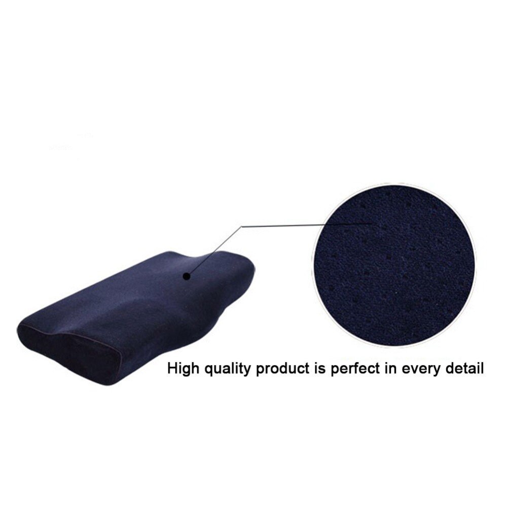 Vlinder Vormige Memory Kussens Ontspannen De Cervicale Wervelkolom Volwassen Trage Rebound Memory Foam Kussen Voor Slaap Cervicale Kussens 40
