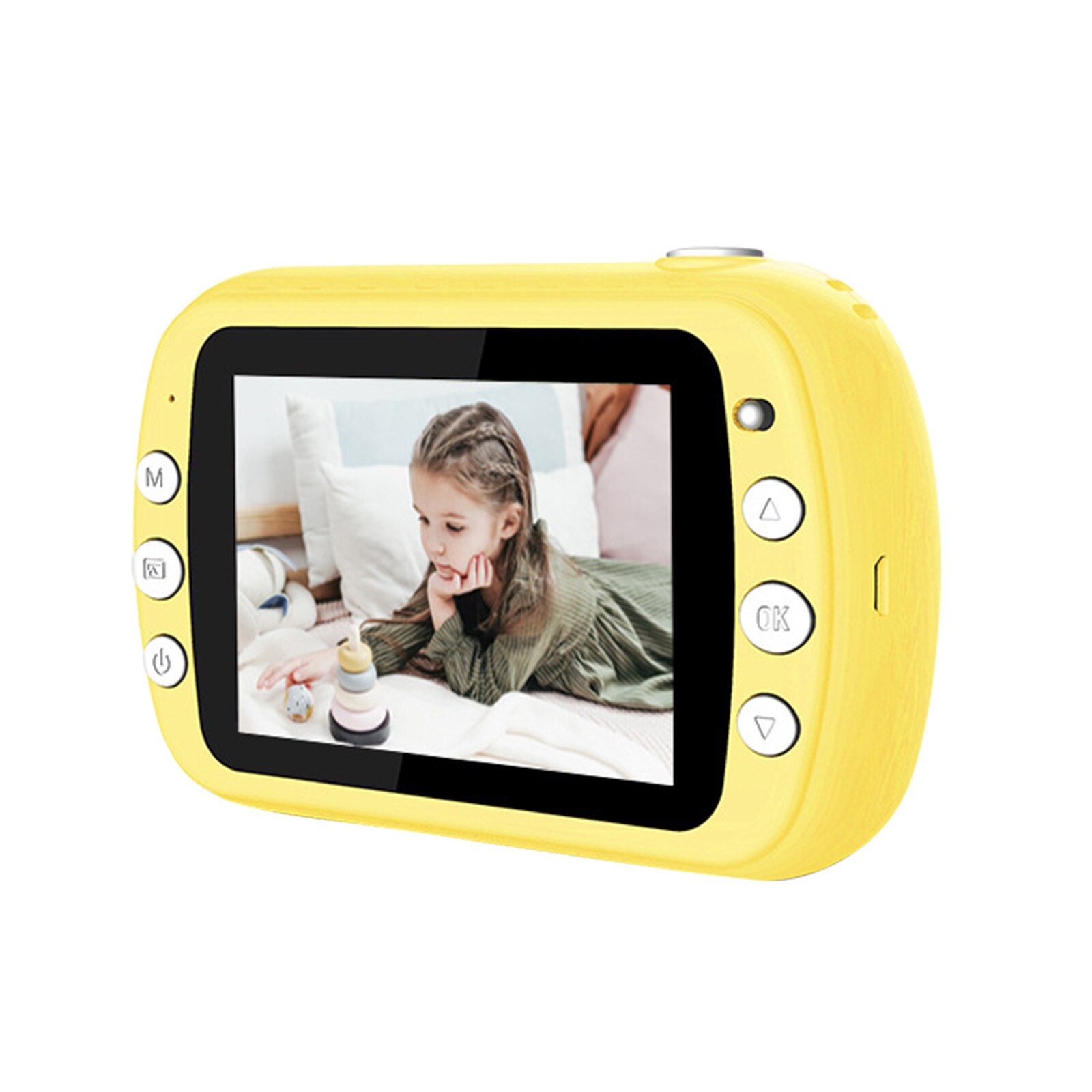 Kinderen Kids Camera Mini Digitale Kamera Speelgoed Voor Kinderen Baby 8 Miljoen Pixel Kids Leuke Cartoon Camera Speelgoed Фотоаппарат: green