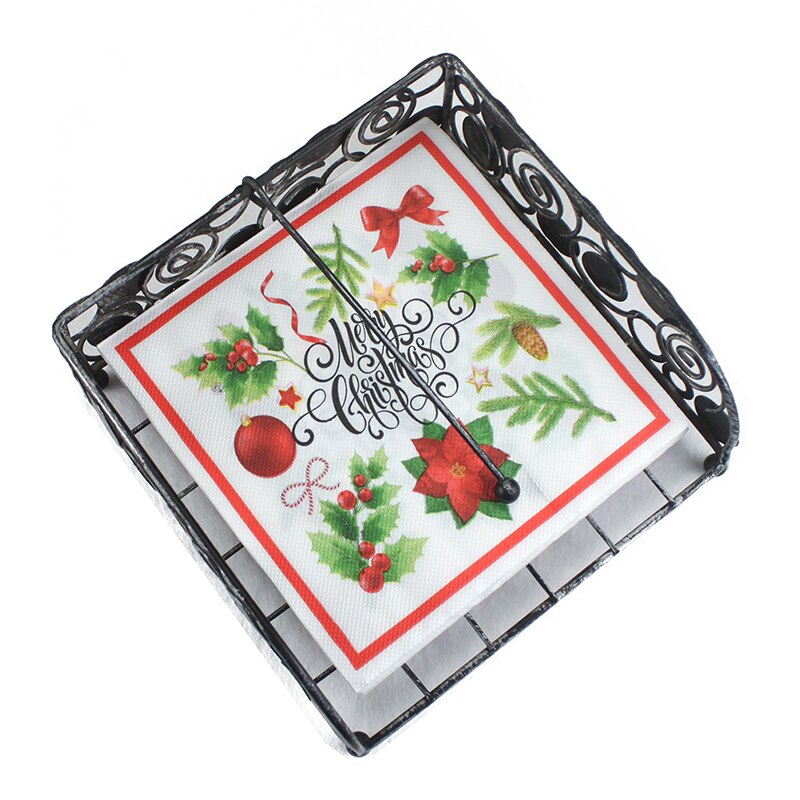 20 Stks/set Servetten Weefsels Servetten Snoep Decoratie Hand Papier Voor Kids Party Kerst Verjaardag Pasen Party