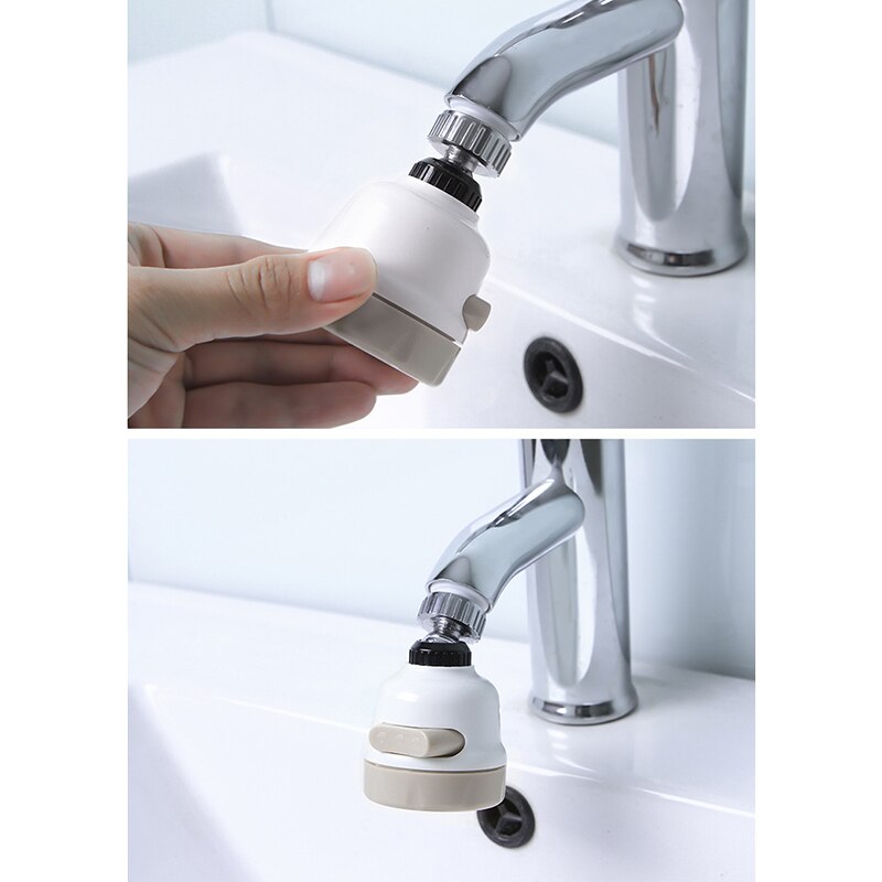 Keukenkraan Beluchter Universele Mondstuk Kraan Adapter Verstelbare 360 Roterende Waterbesparende Actieve Kraan Filter Spuit