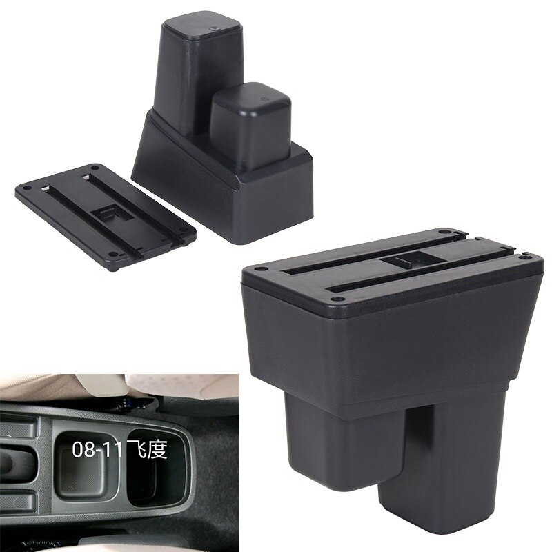 Centre Console Storage Box Armrest For Honda Fit J... - Vicedeal Centre Console Storage Box Armrest For Honda Fit J... - Vicedeal
