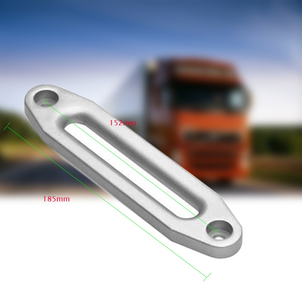 152mm aluminium trosse fairlead 4500 lbs vinsj fairlead for syntetisk tau fairlead 4wd 4 x 4 recovery atv tilbehør