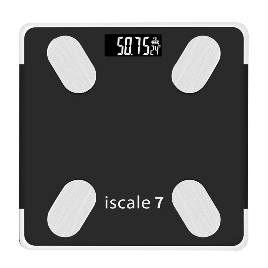Bluetooth Body Fat Scale Smart Backlit Display Scale Water Muscle Mass BMI Body Weight Bathroom Scale: NO.5