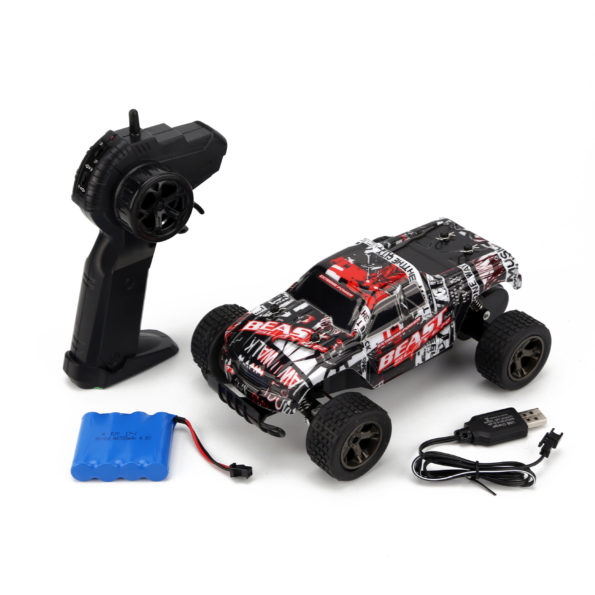 1:20 High Speed Racing 2.4g 2wd Tracked Remote Control Model Off-road Toy Radio-controlled Remote Control Off-road Vehicle Toy