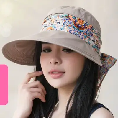Dames Zonnehoed Zomer Opvouwbare Zonnehoed Anti-uv Grote Strandmuts Zomerhoed Mode Zonnehoed Vrouwen Hoed