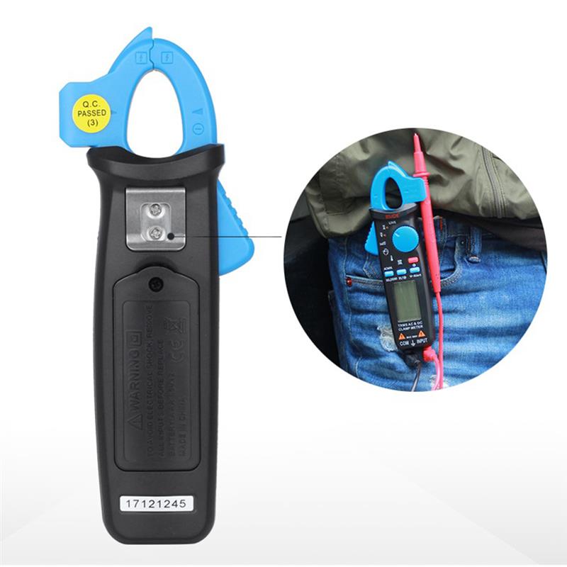 BSIDE ACM91 Digital Clamp Meter Capacitance Tester Current Ammeter Frequency Multimeter Resistance Meter With LCD Display