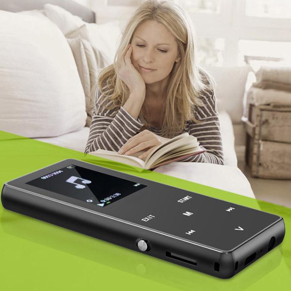 Lossless Music Player Ultra-thin Video High Fidelity FM Radio Bluetooth MP4 HIFI Multifunctional Touch Screen Long Standby 8G