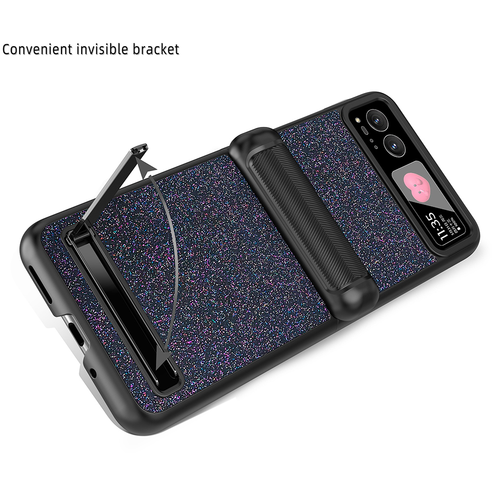 Fold Hinge Case For Motorola Razr 40 / Razr 3 Woman Girl Fall Protector Protection Cover
