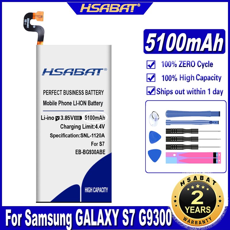 Top Brand HSABAT Battery for Samsung Galaxy S6 S7 S8 S9 S10 S20 (S6 S7 EDGE) (S6 EDGE S8 S9 S10 S20 Plus) S10 Lite S10 5G: for Samsung S7