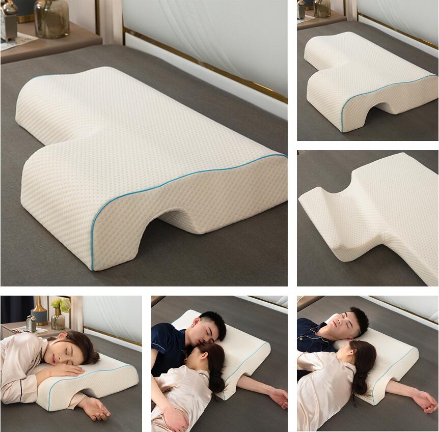 Memory Foam Beddengoed Kussen Trage Rebound Druk Kussen Gezondheid Hals Paar Kussen Multifunctionele Anti-Druk Hand Kussen