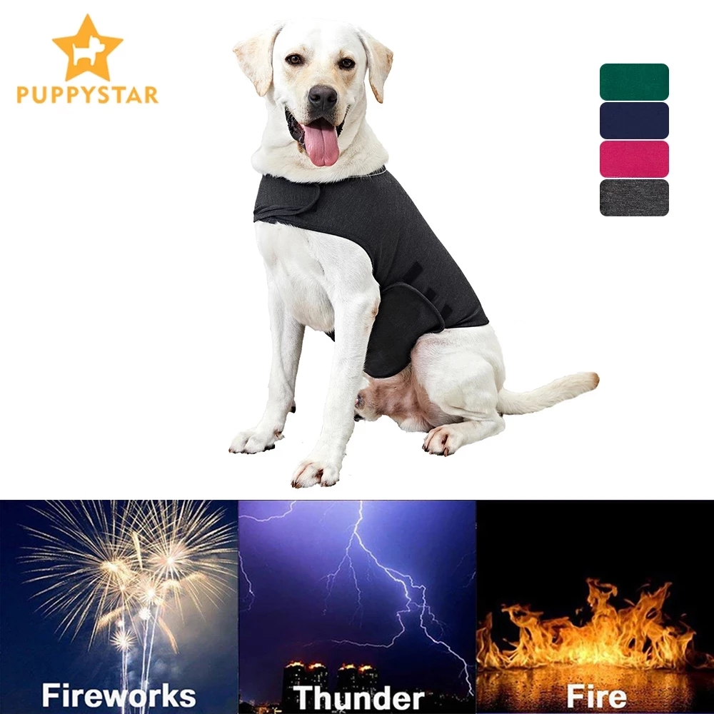 Hond Angst Vest XS-XL Hond Angst Jas Reflecterende Vest Voor Small Medium Grote Hond Kleding Shirt Pet Product