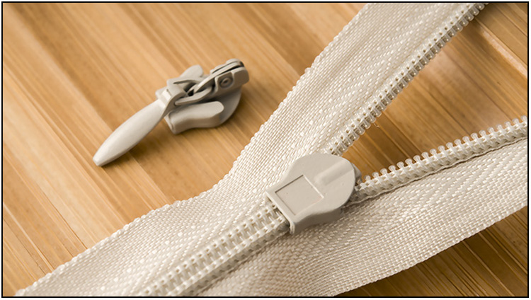 10 pcs Invisible zipper slider zipper slider back chain slider invisible slider small -shaped slider handle pull tab