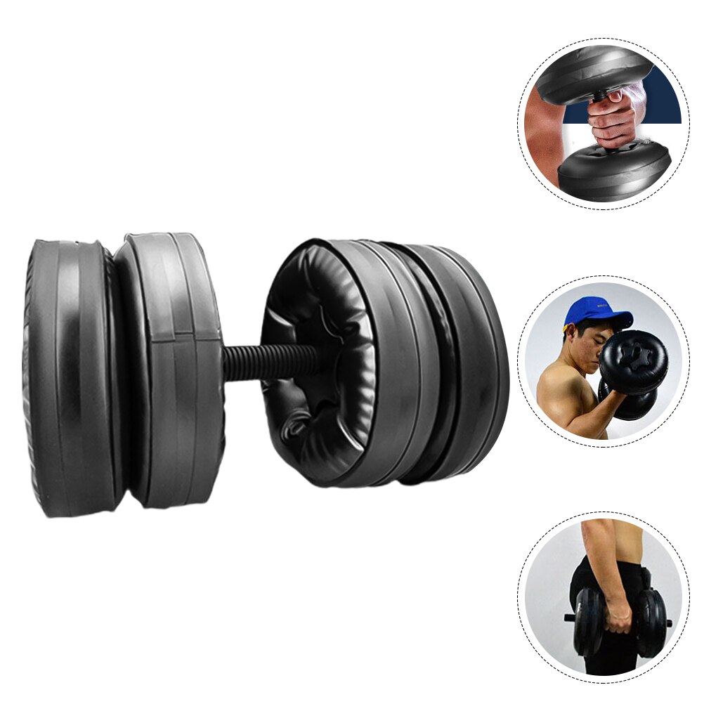 Water Filled Anti-leak Adjustable Dumbbells Bodybuilding Exercise Equipment Training Arm Muscle Fitness Dumbbell (20-25KG)
