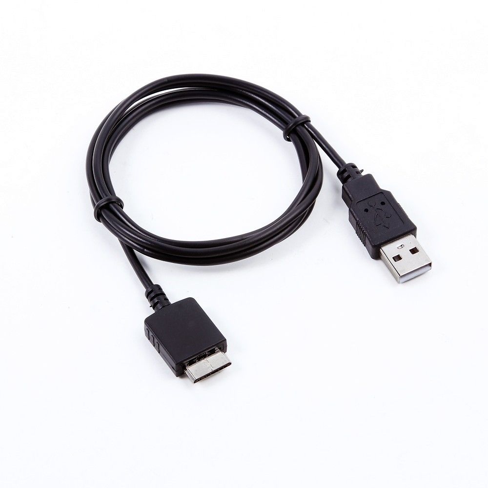 USB PC Charger + Data SYNC Kabel Cord Lead Voor Sony MP3 NWZ-E474 BLK NWZ-E474RED