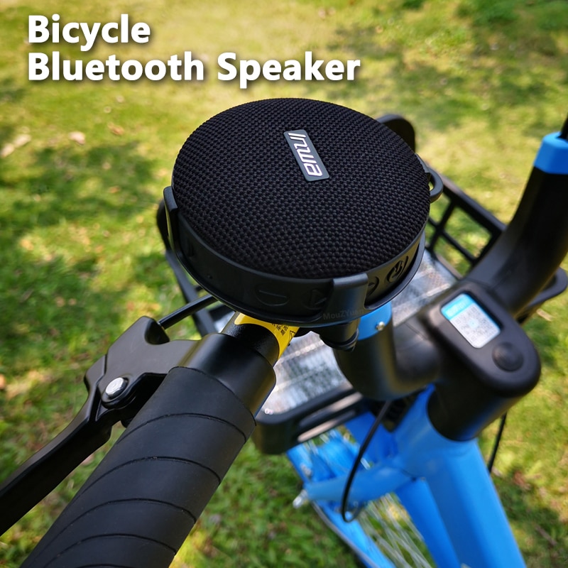 Bærbare cykler bluetooth-højttaler cykelsøjle vandtæt bruserhøjttaler akustik lyd boombox soundbar woofer håndfri
