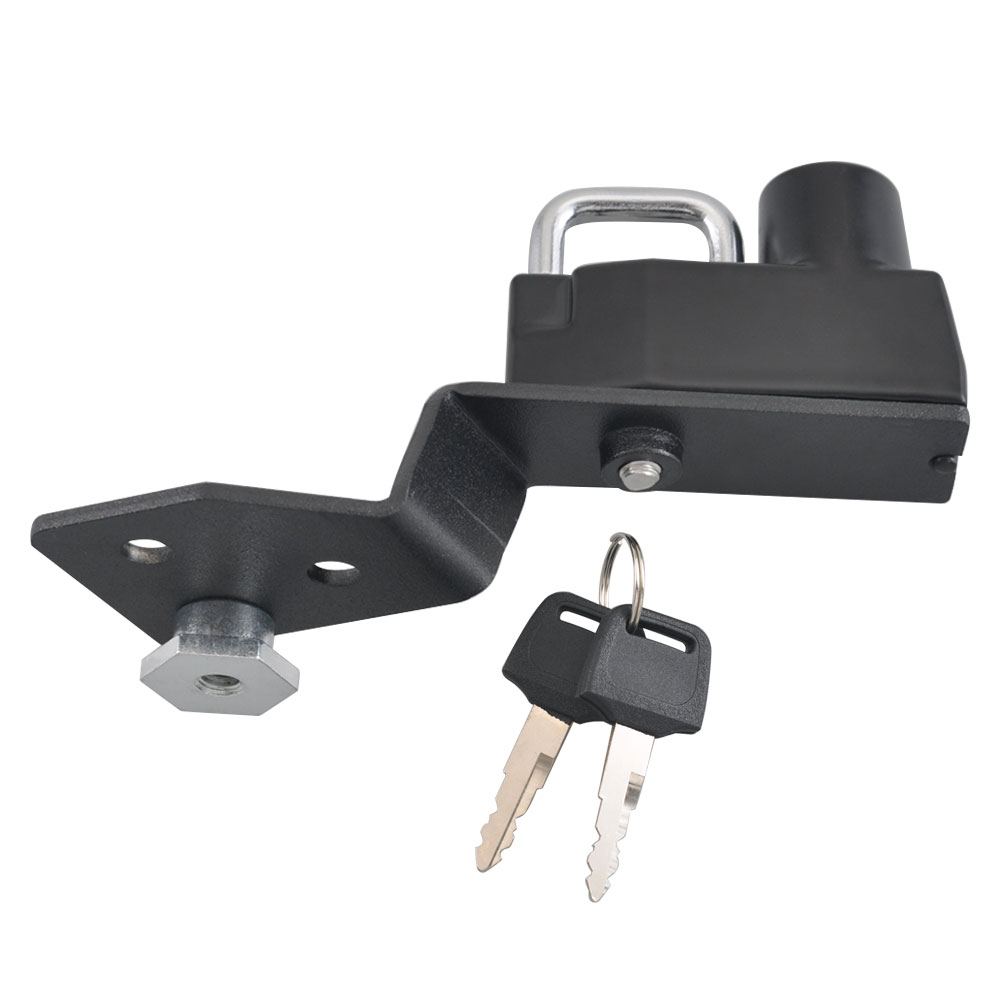 Motorcycle Helmet Lock Tough 3 Digit Combination PIN Lock Hanging Hook 2 Keys For Kawasaki Z800 ZR800 Z900 ABS RS