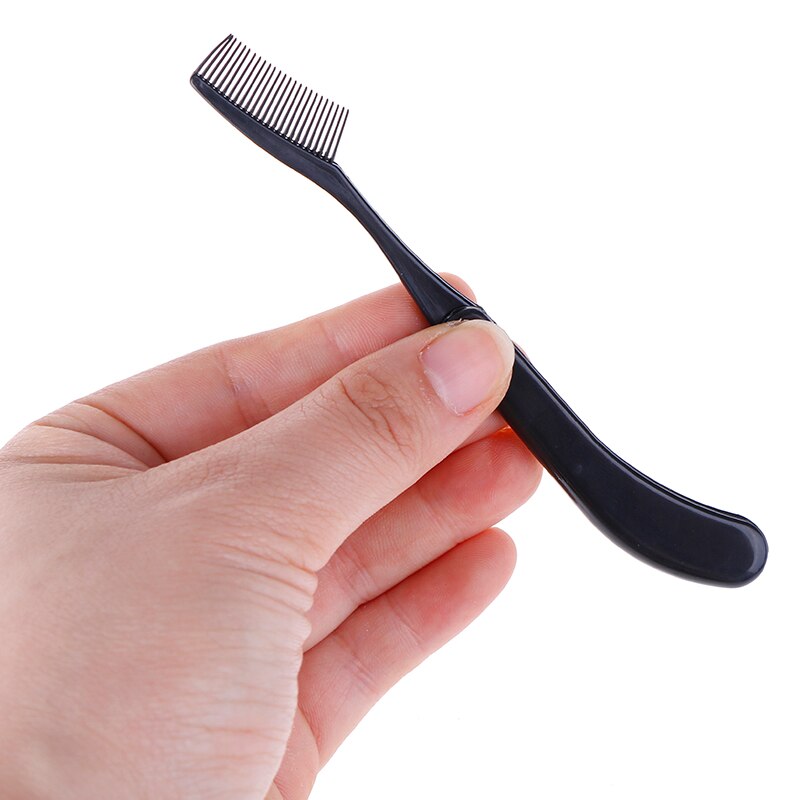 Folding Plastic Eyebrow Comb Extension Brush Beauty Makeup Cosmetic Tools Accessories Separator Eyelashes Eyebrow