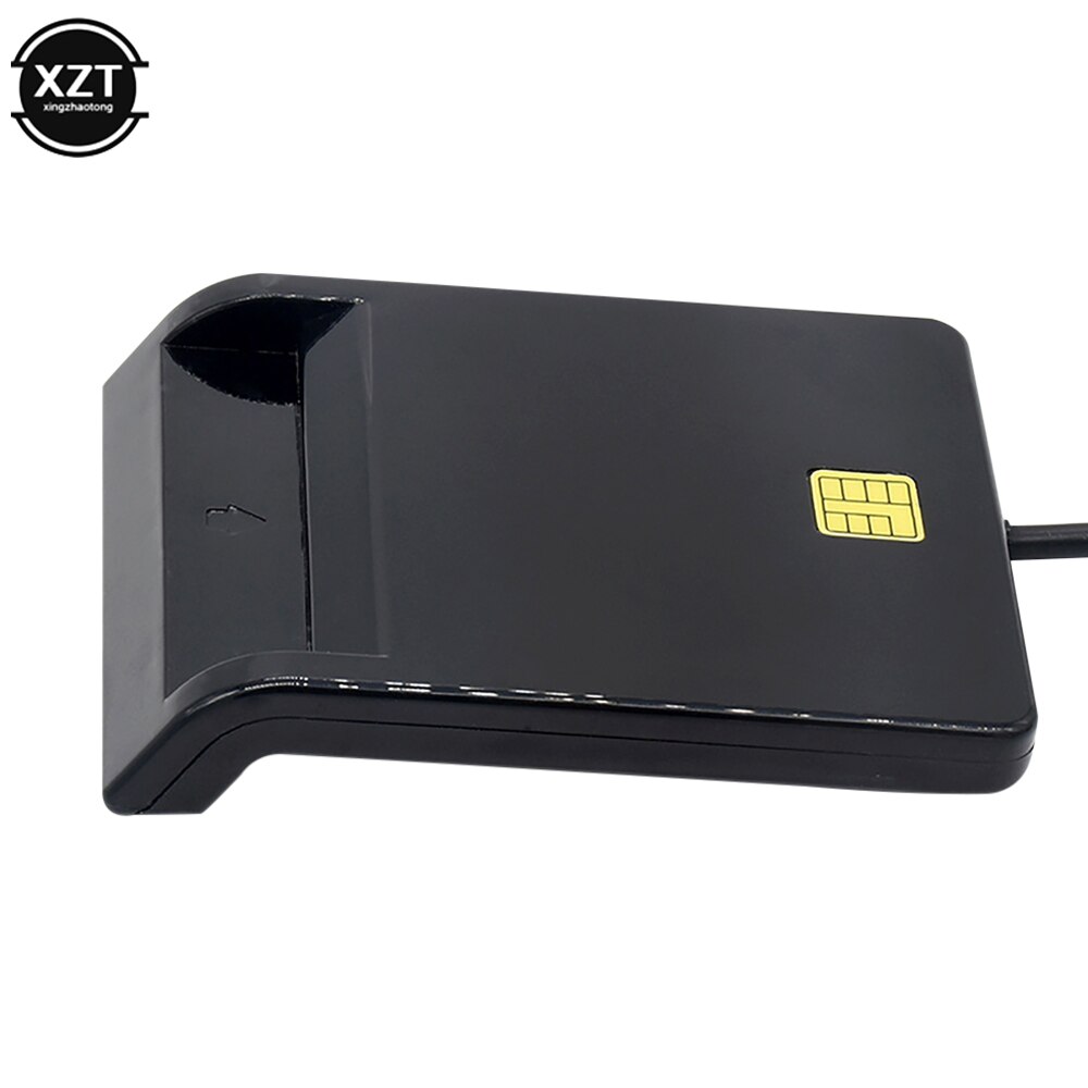 X01 Usb Smart Card Reader Voor Bankkaart Ic/Id Emv Kaartlezer Voor Windows 7 8 10 Linux os USB-CCID Iso 7816 Voor Bank Belasting Terugkeer