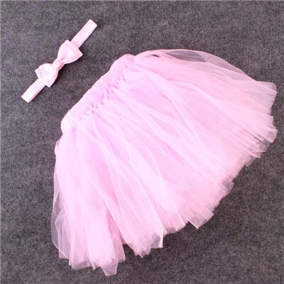 Cute Kids Meisjes Peuter Baby Boog Bloem Tutu Jurken Fotografie Prinses Jurk 85WA: 5
