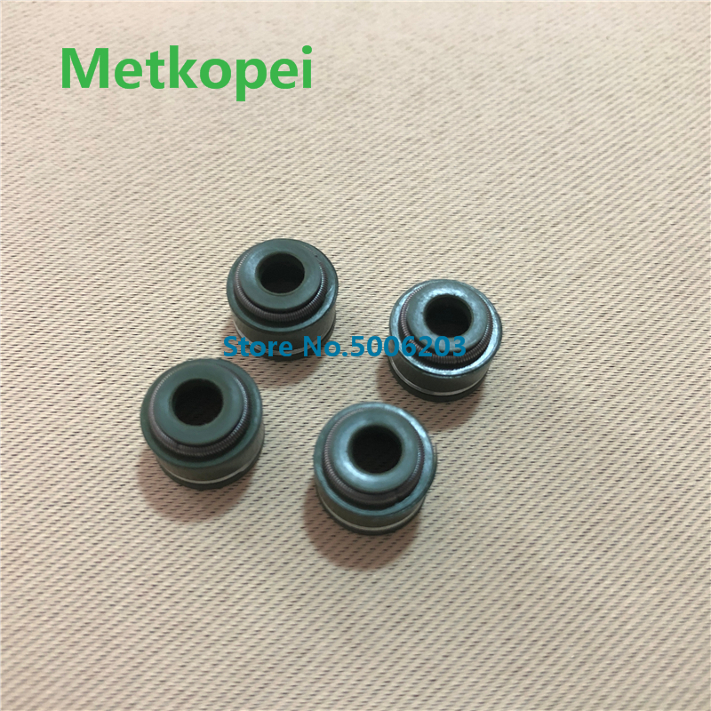 Motorfiets GN125 GS125 EN125 GN250 intake exhaust stem valve gids olie afdichting voor Suzuki 125cc 250cc GN 125 250 reserve onderdelen