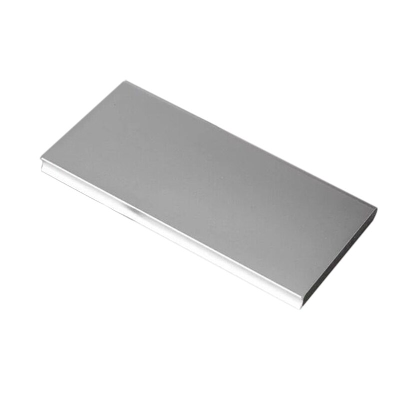 Super Dünne 20000mAh Energie Bank Tragbare Ultra-dünnen Polymer Energie batterie Energie-Bank 20000mah Mit LED licht für praktisch: Silber